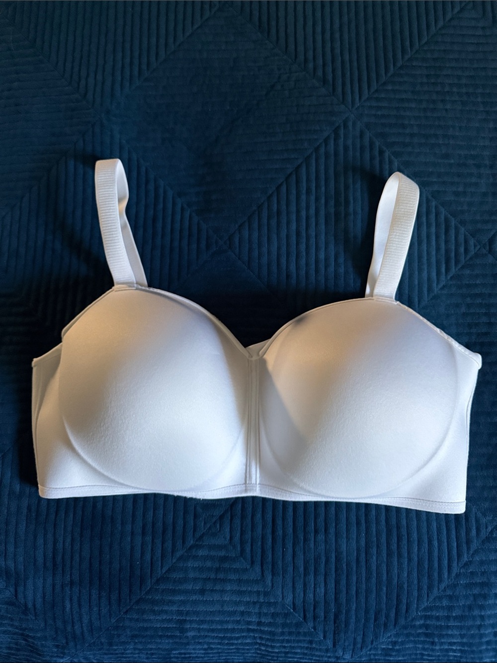 Shapermint White Seamless T-Shirt Bra with Light Padding - never worn, size XL